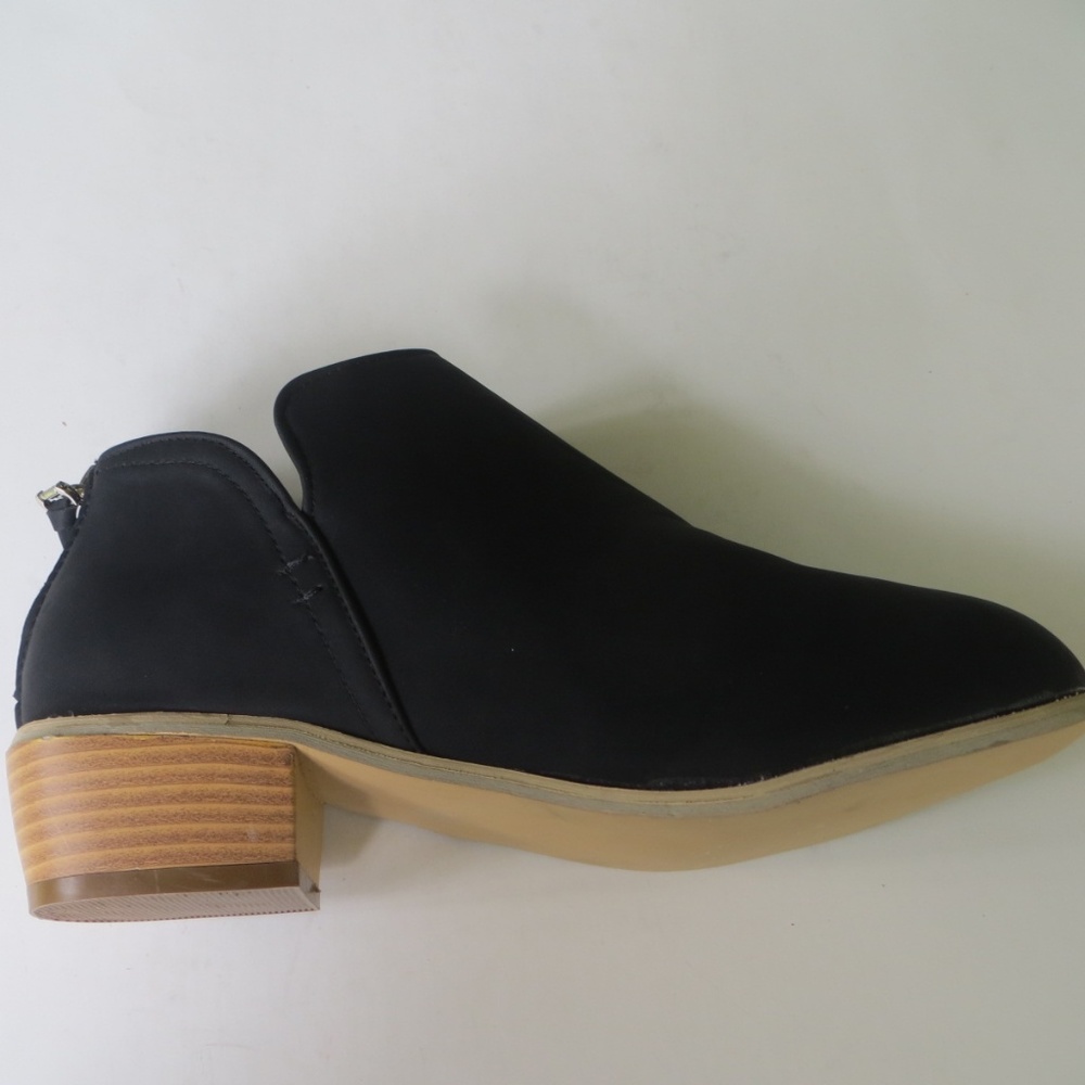 BLACK VEGAN   BOOTIES - Picture 3 of 4